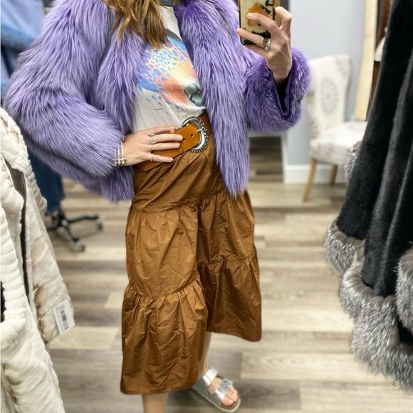 🍁 ZARA midi skirt 🍂 - Picture 2 of 5